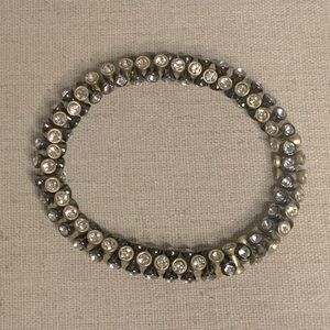 Stella & Dot Vintage Twist Bracelet, Gold/Gunmetal